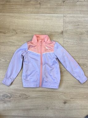 Puma Lilac and Pink Girls' Track Jacket